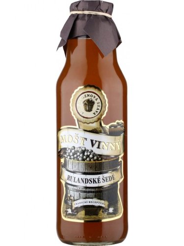 Vinný mošt RULANDSKÉ ŠEDÉ 0,75l