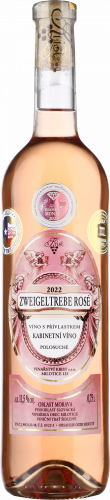 Zweigeltrebe ROSÉ - kabinetní víno 2022
