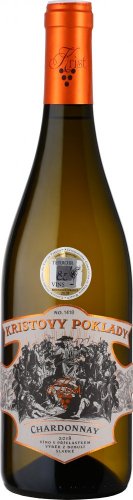 Víno Chardonnay - výběr z bobulí 2018 KRISTOVY POKLADY