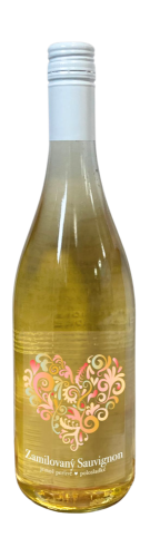Zamilovaný Sauvignon - květinové srdce
